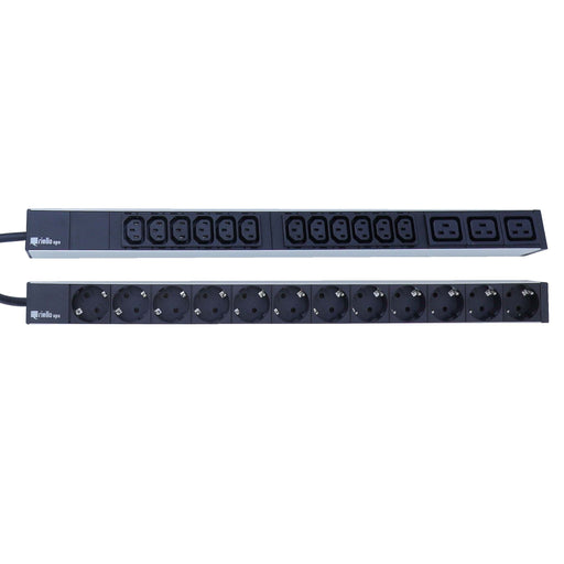 Riello UPS - Power distribution unit (PDU) Steckdosenleiste 40064 12xSchutz. 35°