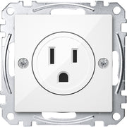 Merten - Steckdose Steckdosen-Einsatz pws/gl MEG2151-0319 USA 15A
