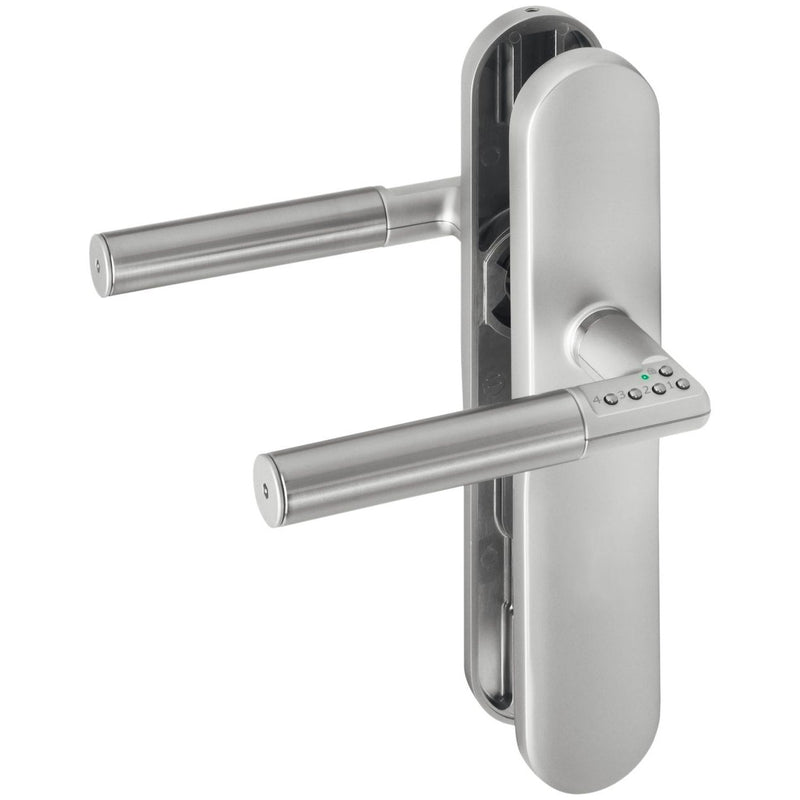 Assa Abloy effeff - Zutrittskontrollsystem Code Handle Langschild 492L08---11---6 matt Ausf.A o.Loch
