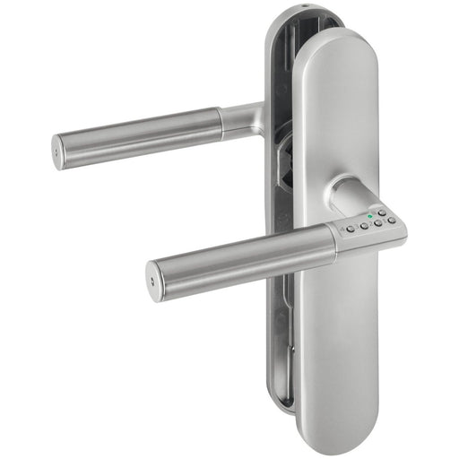 Assa Abloy effeff - Zutrittskontrollsystem Code Handle Langschild 492L08---11---6 matt Ausf.A o.Loch