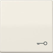 Jung - Abdeckung/Bedienelement für Installationsschalterprogramme Wippe Symbol TÜR ws AS 591 T für Taster