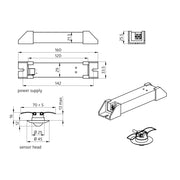 BEG Brück Electronic - Bussystem-Bewegungsmelder Präsenzmelder PD9-KNXs-DX-DE
