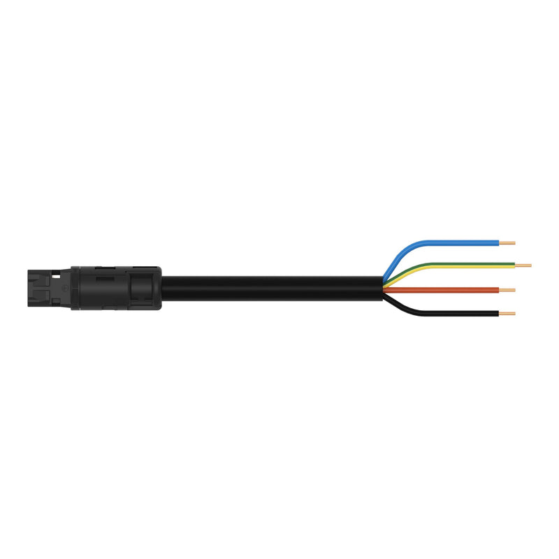 WAGO - Konfektionierte Leitung für steckbare Gebäudeinstallation konfekt. Anschlussleitung 774-9994/206-101 Eca,Stecker