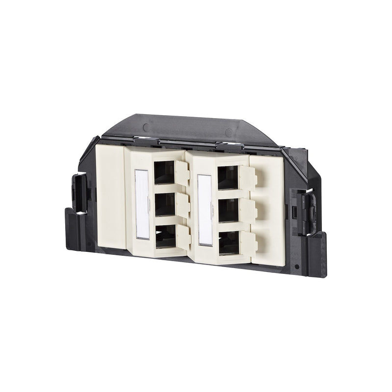 Metz Connect - Kommunikationsanschlussdose Kupfer Anschlussdose E-DAT 6x8(8) GB2 pws subway