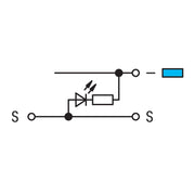 WAGO - Initiator/Aktor-Reihenklemme Aktorenklemme 280-562/281-434 0,08-2,5mmq grau − 50 Stück