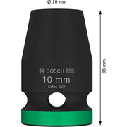 Bosch - Sechskant-Einsatz für Steckschlüssel PRO Impact 2608003043 Steckschlüsselsatz