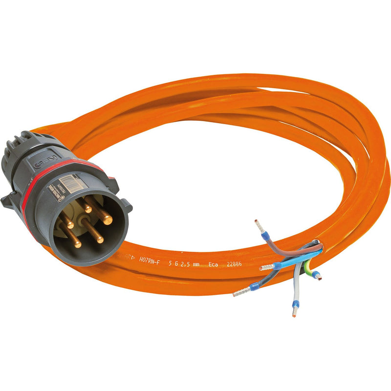 Walther Werke - Netzanschlussleitung CEE NEO-Anschlussleitung 39100502015108 m. Stecker 16A 5P 6h