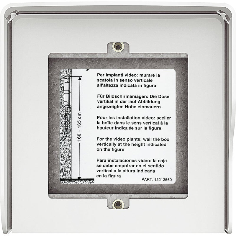 Legrand (BT) - Aufputzgehäuse für Unterputzgerät AP-Kasten 350612 Allwhite, 1 Modul