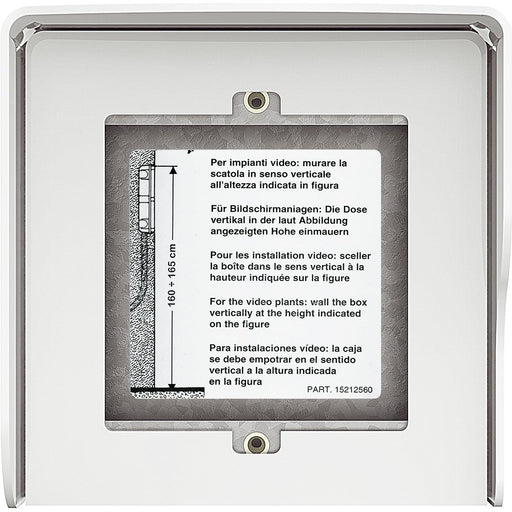 Legrand (BT) - Aufputzgehäuse für Unterputzgerät AP-Kasten 350612 Allwhite, 1 Modul