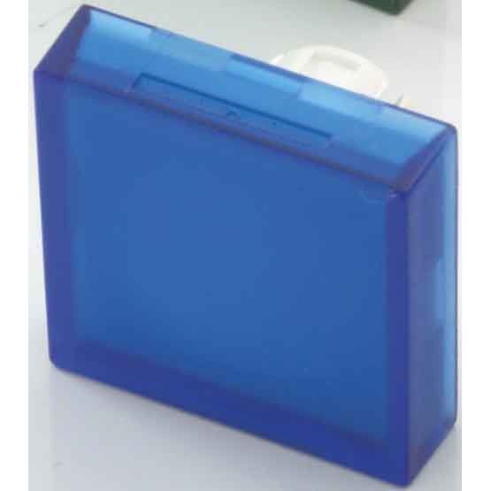 Eao - Tastenplatte für Befehls- und Meldegeräte Druckhaube blau 61-9351.6 20x20,Ks,transparent
