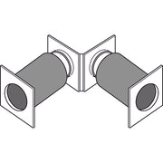 Vaillant - Luftkanal rund VWZ Adapterset flexibel 0010023531 f.VWL71/91