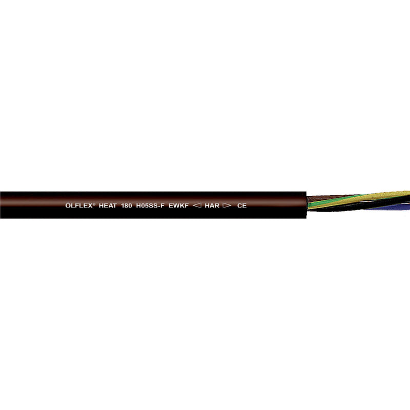 Lapp Kabel&Leitung - Energiekabel < 1 kV, für ortsveränderlichen Einsatz ÖLFLEX HEAT 180 H05SS-F 0046916 EWKF 3G4