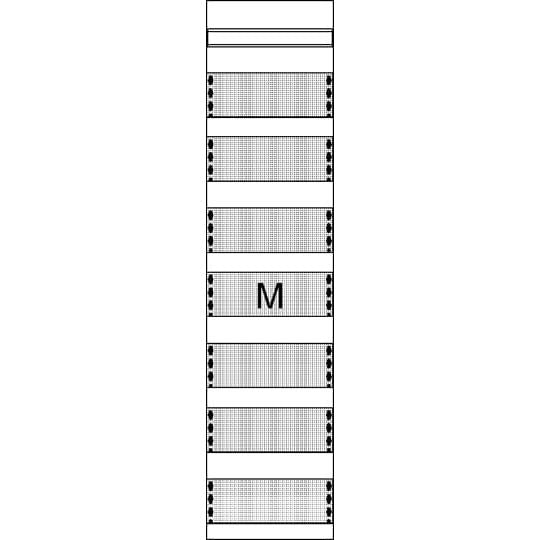 Striebel&John - Einbaufeld für Telekommunikation Mediafeld FM17 7RE − 1 Stück