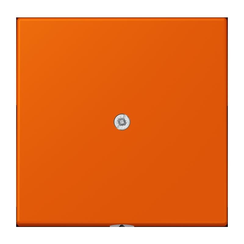 Jung - Einsatz/Abdeckung für Kommunikationstechnik Leitungsauslass m. Zugent. LC 990 A 260 orange vif