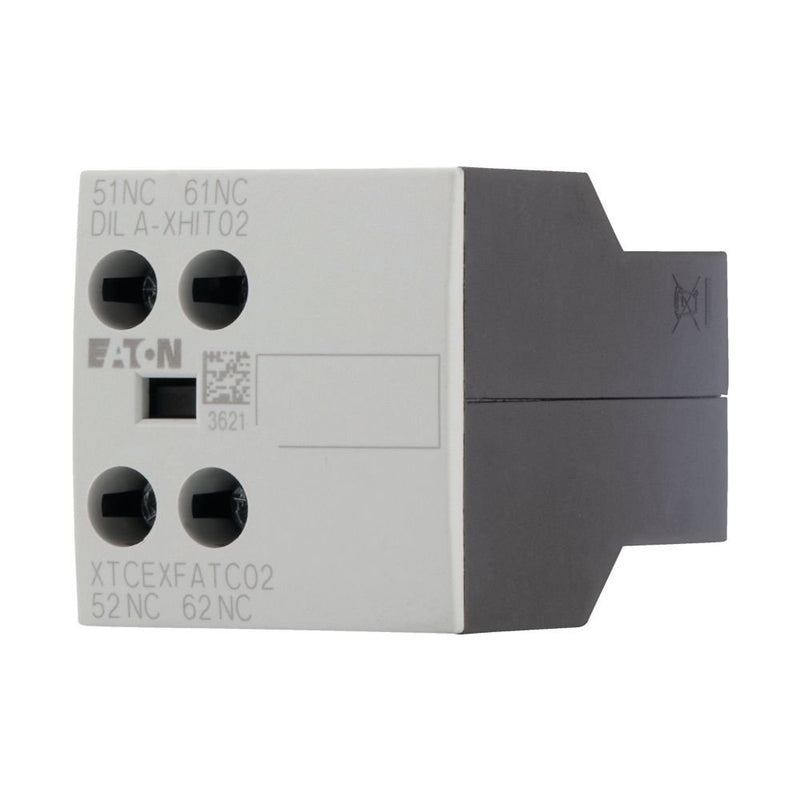 Eaton - Hilfsschalterblock Hilfsschalterbaustein 2pol DILA-XHIT02 16A Frontbefestigung