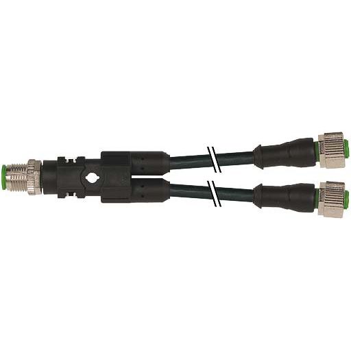 Murrelektronik - Passiver Sensor-/Aktor-Verteiler (mit Leitung) Y-Verteiler 7000-40701-6330060 auf M12 Buchse ger
