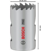 Bosch - Lochsäge PRO Multi Material 2608901501 Lochsäge 30 mm mit