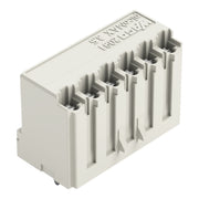 WAGO - Leiterplattensteckverbinder THR-Federleiste gerade 2091-1306/200-000 3,5mm,lichtgrau − 100 Stück