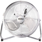 DeKon - Umluftventilator Bodenventilator B 130 chr 30 cm, 3-stufig