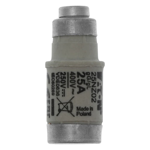 Eaton - D0-Sicherungseinsatz Sicherungseinsatz Nieders. SICHERUNG-#25NZ02 25A AC 400V 50kA − 10 Stück