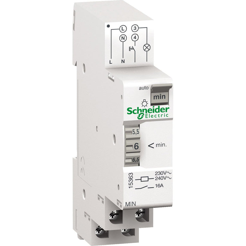 Schneider Electric - Treppenlichtzeitschalter Treppenlichtautomat 15363 MIN