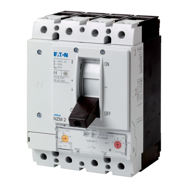 Eaton - Leistungsschalter für Trafo-, Generator- und Anlagenschutz Leistungsschalter NZMH2-4-A80 4p. 80A BG2