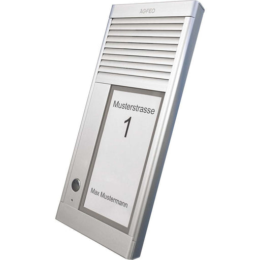 Agfeo - Funktionsmodul für Türkommunikation Türsprechstelle DoorSpeak 1 1Klingel alu IP33 − 1 Stück by Agfeo
