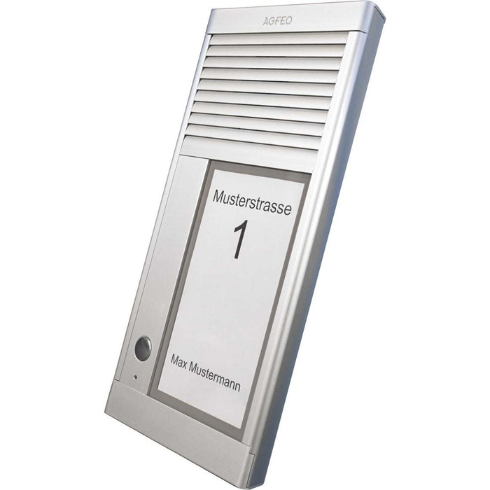 Agfeo - Funktionsmodul für Türkommunikation Türsprechstelle DoorSpeak 1 1Klingel alu IP33  − 1 Stück
