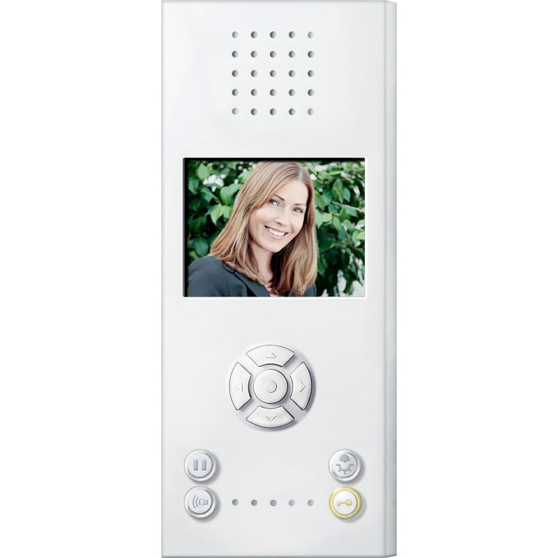 Ritto - Innenstation für Türkommunikation Video-Freisprechstelle MEG4610-0319 polarweiß glänzend