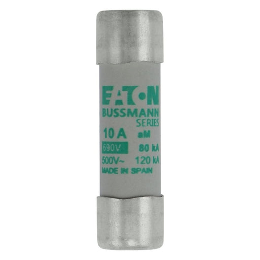 Eaton - Zylindrische Sicherung Sicherungseinsatz Nieders. SICHERUNG #C14M10 10A AC 690V 80kA − 10 Stück