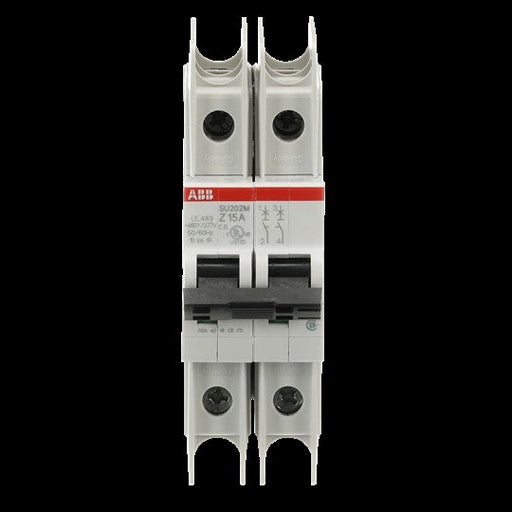 ABB Stotz S&J - Leitungsschutzschalter Sicherungsautomat SU202M-Z15 10kA, 15A, 2P