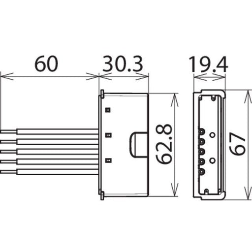 DEHN - Überspannungsableiter für Energietechnik/Stromversorgung Überspannungs-Ableiter DCOR L 3P 275 SO LTG Typ 2 DEHNcord