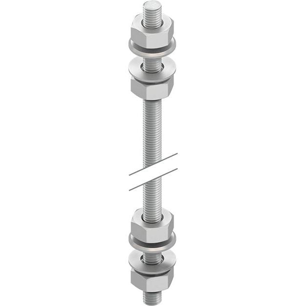 Niedax - Gewindestange Gewindestab M 10/500