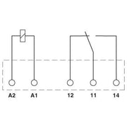 Phoenix Contact - Schaltrelais Einzelrelais REL-MR- 24DC/21/MS − 10 Stück