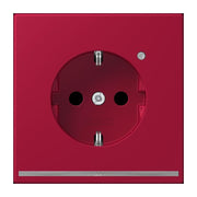 Jung - Steckdose SCHUKO Steckdose LC 1520-O LNW 229 rouge carmin (32100)