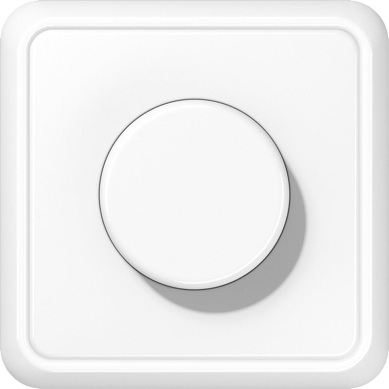 Jung - Dimmer LED-Drehdimmer CD 5544.03 V WW mit Dreh-Ausschalter