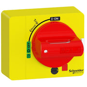 Schneider Electric - Handgriff für Schaltgeräte Drehantrieb GV4ADN02 für MSS GV4, rt/ge