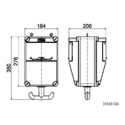 Bals Elektrotech - CEE-Steckdosen-Kombination (IEC 60309) CEE-Steckdosen-Kombination 573671