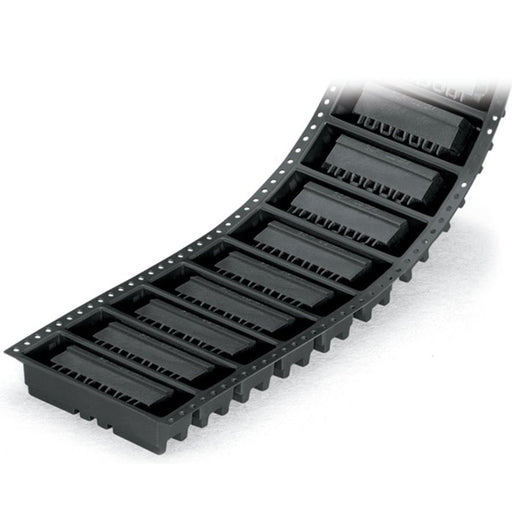 WAGO GmbH & Co. KG - Leiterplattensteckverbinder THR-Stiftleiste Lötstift 231-46#4050821042839 1,2x1,2,abgew.,sw − 170 Stück