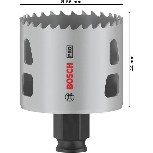 Bosch - Lochsäge PRO Multi Material PC Plus 2608594391 Lochsäge, 56 mm