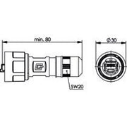 Telegärtner - Modularer Steckverbinder STX V1 RJ45 Steckerset 100007461 feldkonfektioniert