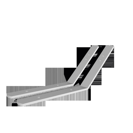 Schuch Licht - Mechanisches Zubehör/Ersatzteile für Leuchten Haltewinkel HW 45 P(VE2)