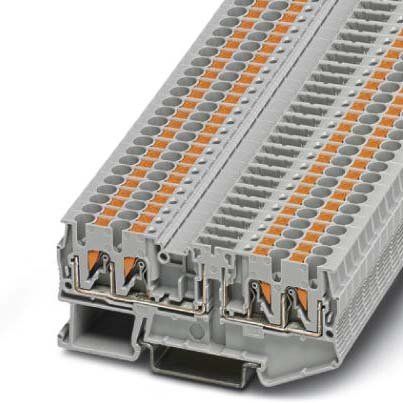 Phoenix Contact - Trenn- und Messtrenn-Reihenklemme Trennklemme PTC 2,5-QUATTRO-TG − 50 Stück