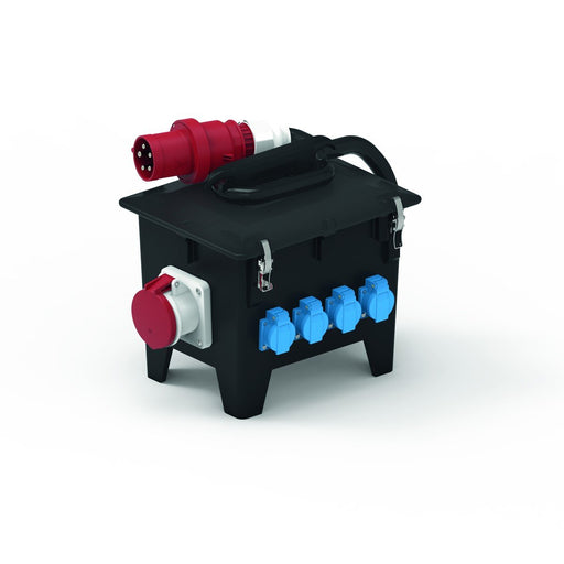 Bals Elektrotech - CEE-Steckdosen-Kombination (IEC 60309) Vollgummi-Verteiler 524446 tragbar