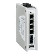 Schneider Electric - Netzwerk Switch Ethernet Switch Connexium TCSESPU053F1CS0 UNMGD PRM 4TX/1FX-SM