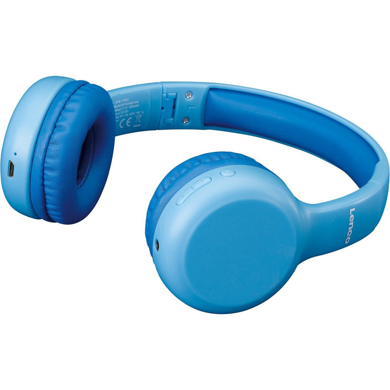 LENCO - Kopfhörer Bluetooth-Kopfhörer HPB-110 Blue f.Kinder