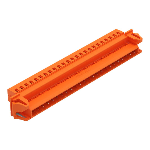 WAGO - Kabelsteckverbinder für Leiterplattensteckverbinder 1-Leiter-Stiftleiste 231-654/114-000 CAGECLAMP,2,5mm²,or − 10 Stück