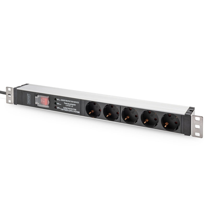 DIGITUS - Power distribution unit (PDU) Steckdosenleiste DN-95433 1HE,16A,230VAC