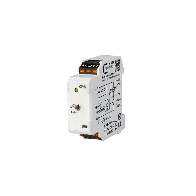Metz Connect - Schaltrelais KRS-F-E06 H 24 V AC/DC 11066170 − 5 Stück