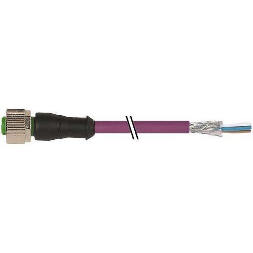 Murrelektronik - Rundsteckverbinder, feldkonfektionierbar (Industriesteckverbinder) Steckverbinder 7000-13225-8030300 M8 Buchse